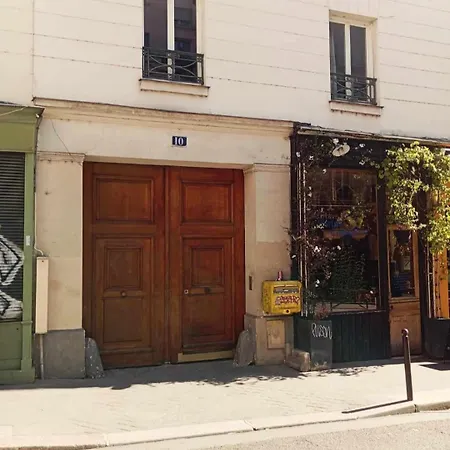 Sur Cour A Deux Pas Du Canal Saint-martin Apartmán Paříž